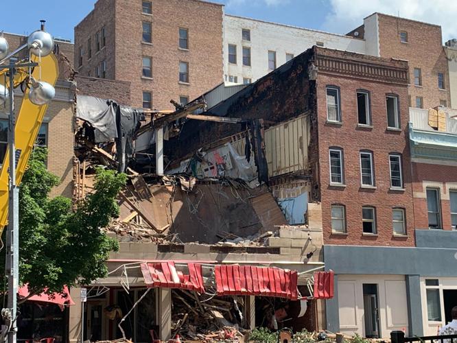 Downtown Springfield fire aftermath 6-20-24