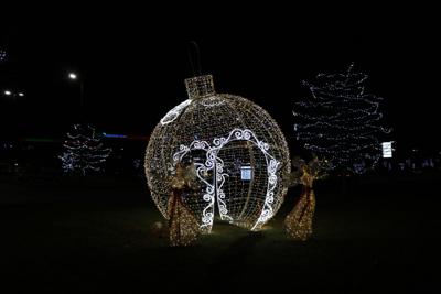 Sarah Bush Lincoln Christmas lights