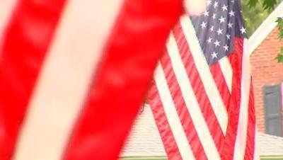 american flags