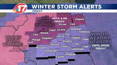 New Years Ice Storm 2021 Map