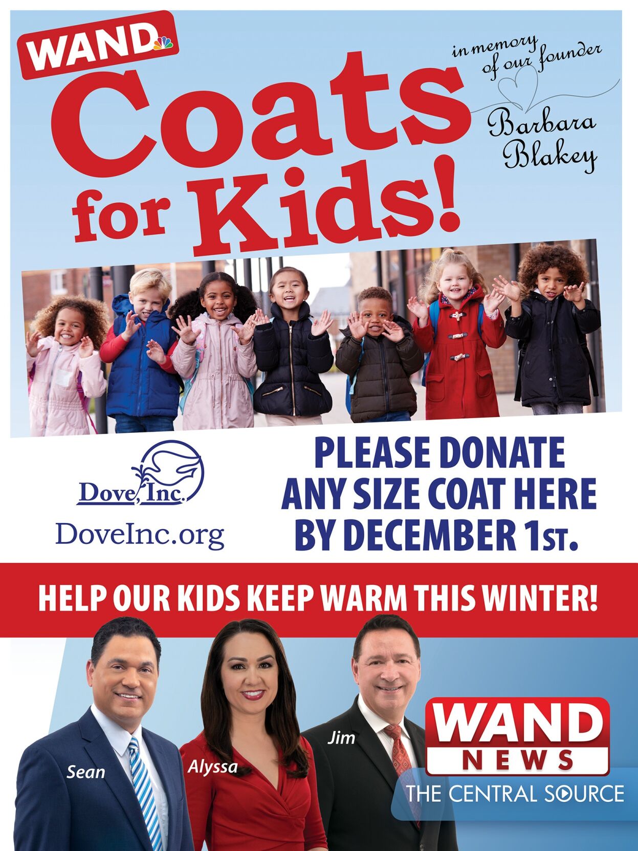 2025 WAND Coats for Kids poster
