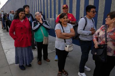 APTOPIX Peru Election