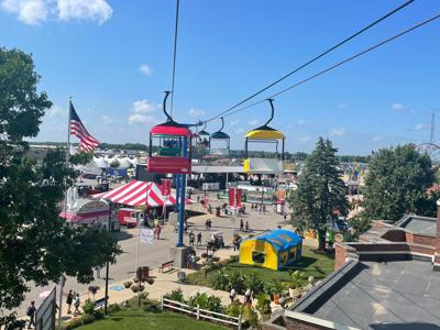 IL State Fair Cable Cars Ride
