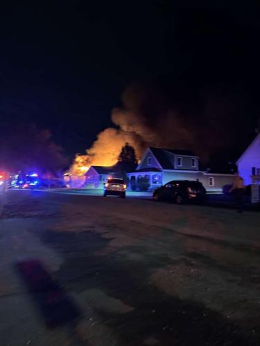 Early morning house fire in Effingham on 11/23/2024