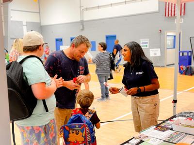 Back 2 School Health and Resource Fair hosted by Taylorville Memorial Hospital