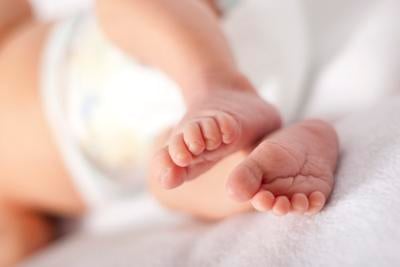 Close-up of newborn