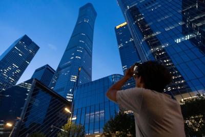 China Building Damaged