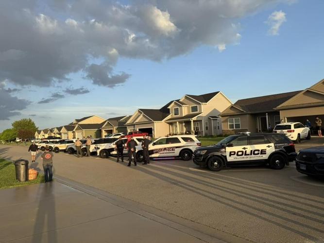 Chatham First Responders and community welcome home crash victim from the hospital