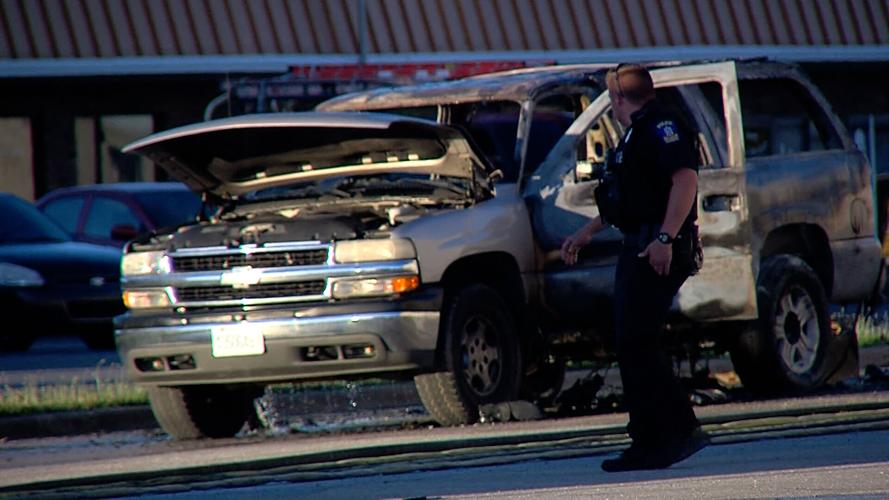 Decatur car fire