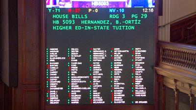 Undocumented student in-state tuition