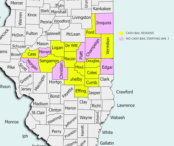 CASH BAIL VIEWING AREA MAP