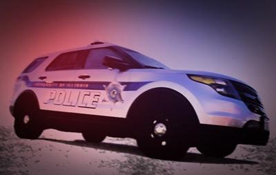 U of I Police recover loaded handgun, make two arrests in traffic stop