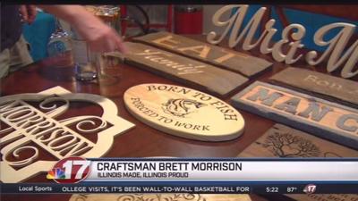 Local woodworker carving his own path