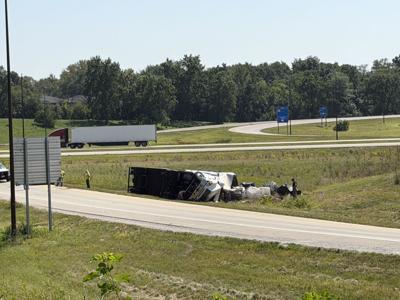 Interstate 72 crash near Forsyth