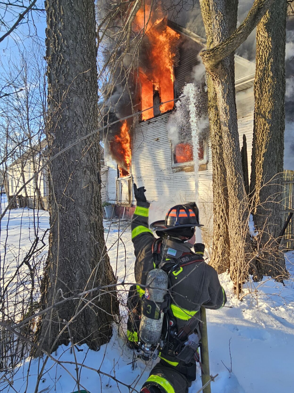 W. Packard fire, Decatur
