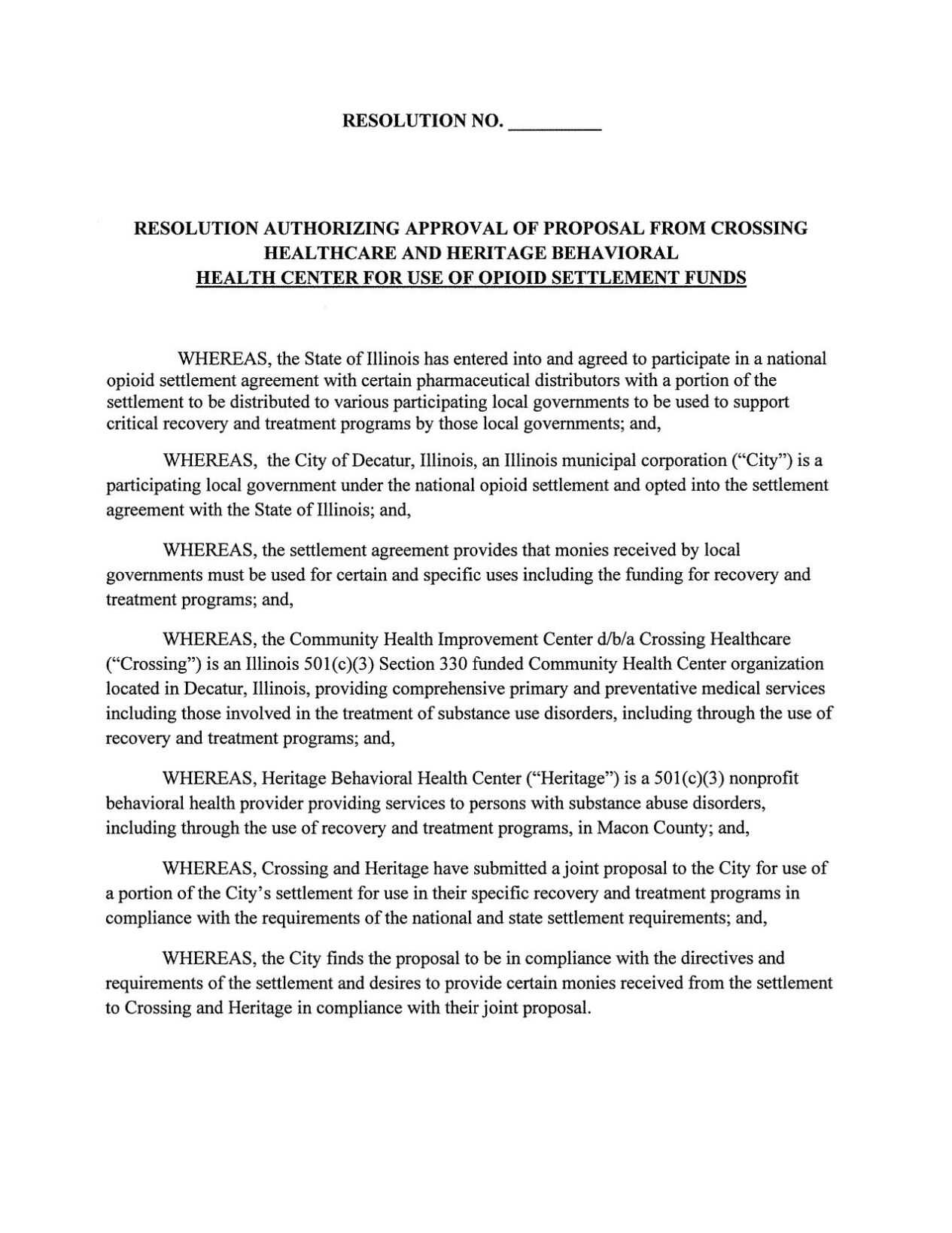 Opioid settlement fund goals