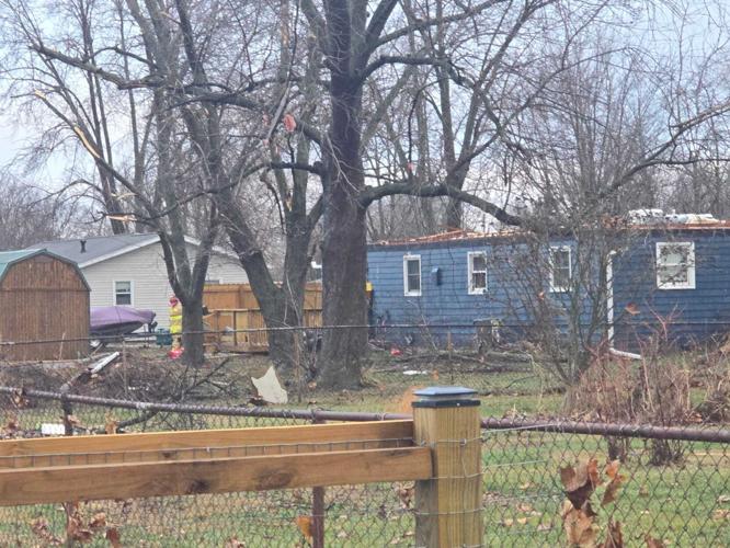 long creek house roof blown off
