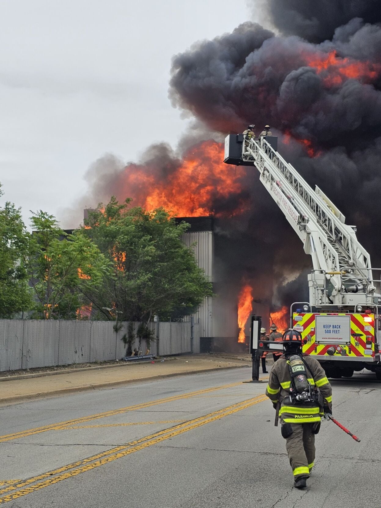 Intermet building fire