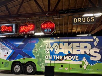 Makers bus tour