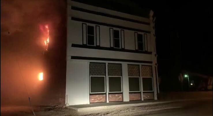 Brewing company leveled by fire