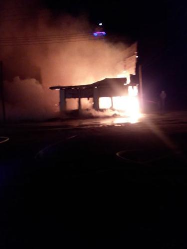 Brewing company leveled by fire