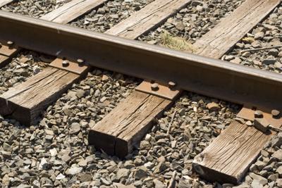 Railroad tracks, train tracks