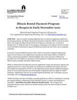 ILRPP Round 2 rental assistance press release