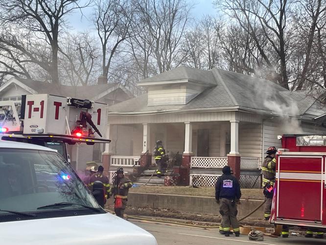 House fire on N. Monroe in Decatur