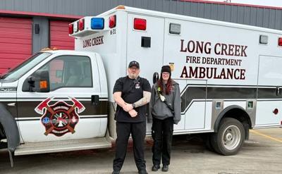 Long Creek Fire Department ambulance