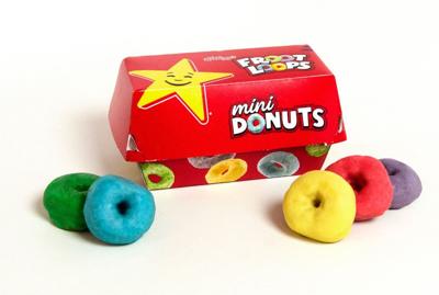 Doughnuts meant to look, taste like 'Froot Loops'