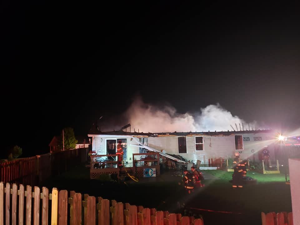 Several fire crews battle residential fire in Maroa | Top Stories ...