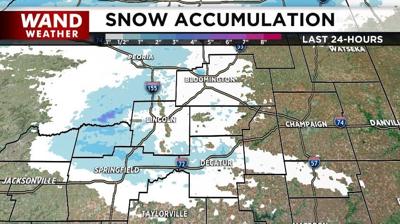 snow accumulation 1-23-25