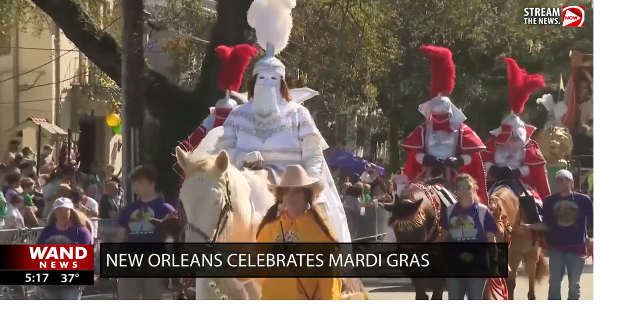New Orleans celebrates Mardi Gras