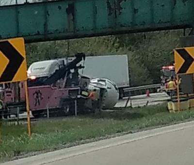 I-55 crash Sangamon Co.