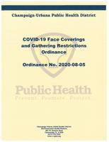 CUPHD Face Coverings and Gathering Restrictions Ordinance