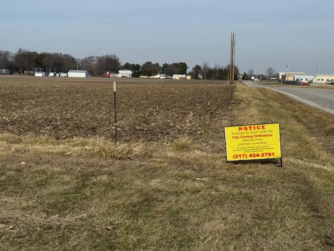 Proposed site for solar panel facility