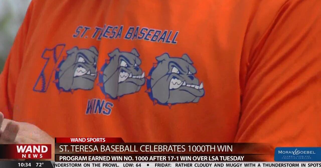 St. Teresa Baseball celebrates 1,000th win in program history