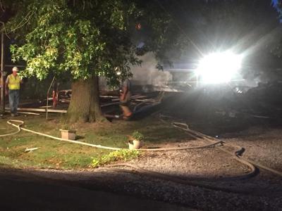 House explosion in Virden