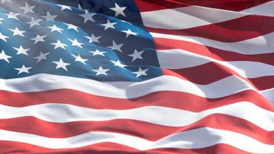 American flag close (C) - 1