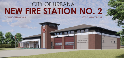 Urbana fire stations groundbreaking