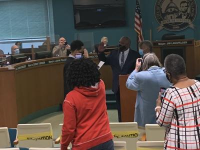 Roy Williams Jr. sworn in