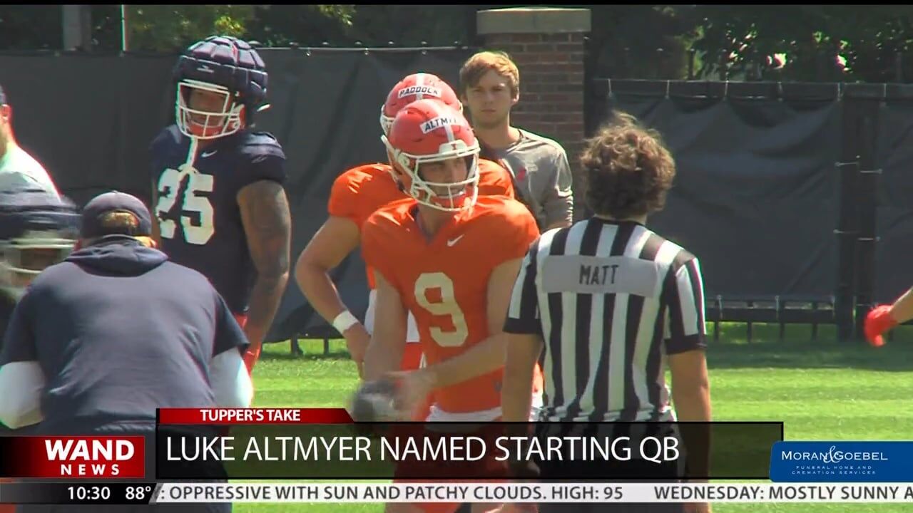 Tupper's Take: Discussing Luke Altmyer Being Named Starting QB | Sports ...