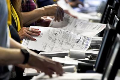 Election, ballots, voting
