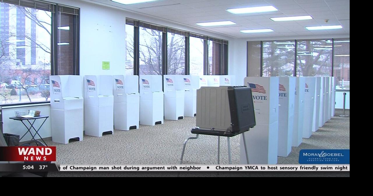 Changes to early voting in Sangamon County Election 2022