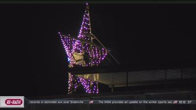 HSHS St. Mary's holiday star