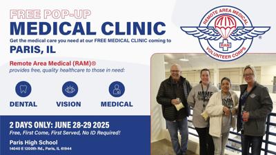 Free dental and vision clinic with RAM
