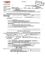 Joshua Fairchild sworn affidavit