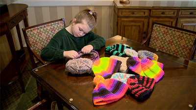 Children's cancer hats hotsell