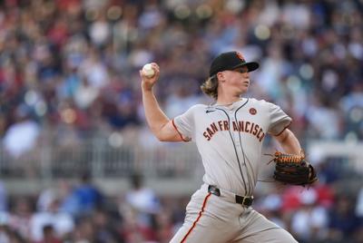 Giants Braves Baseball