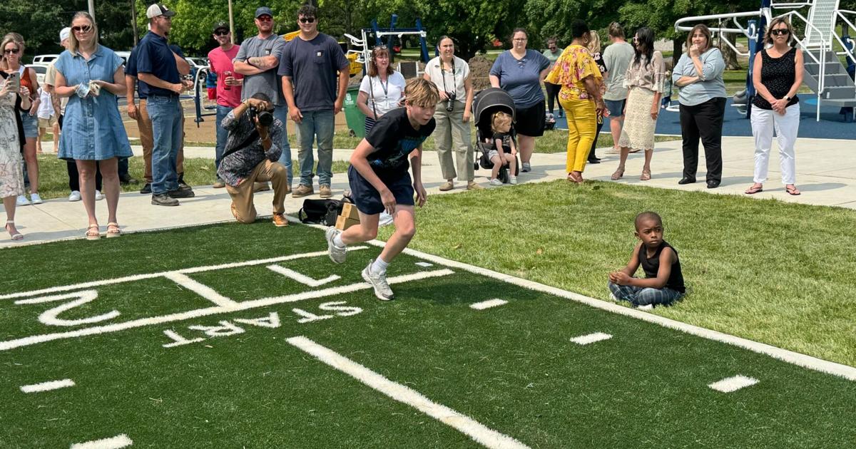 PHOTOS: Destination playground is now open in Decatur's Fairview Park ...